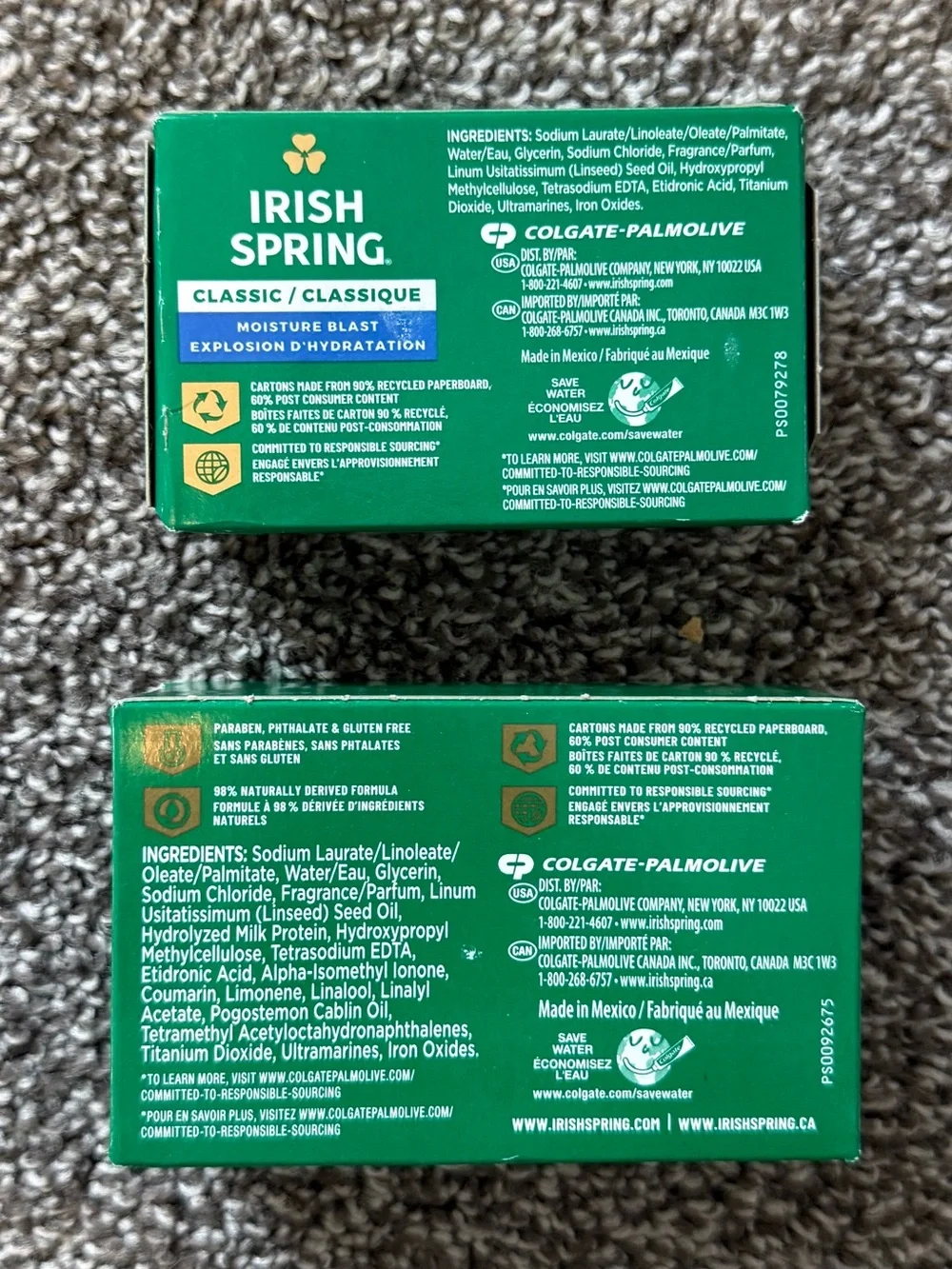 Irish spring soap